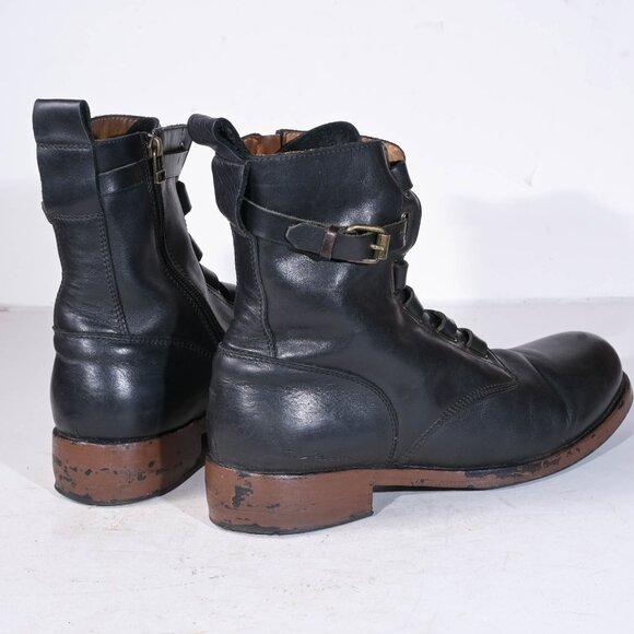 True Religion Leather Strap Lace Boots - 46 EU - Picture 5 of 7